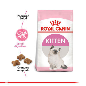Royal Canin Kitten Alimento Seco para Gatito Receta Pollo, 4 kg