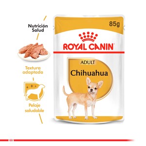 Royal Canin Alimento Húmedo para Chihuahua Adulto Pouch, 85 g