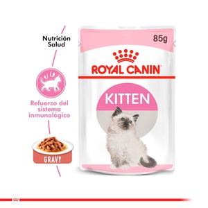 Royal Canin Alimento Húmedo para Gatito In Gravy Pouch, 85 g