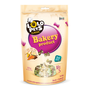 Lolo Pets galleta Huesitos Mix Sabores para Perro, 350 g