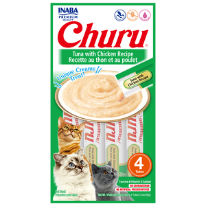 Churu Snack Receta de Atún con Pollo para Gato, 56 g