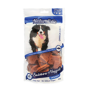 Naturalistic Premio Nuggets de Salmón para Perro, 100 g