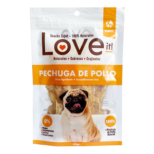 Love It Snack Sabor Pollo para Perro, 40 g