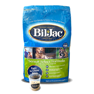 Bil Jac Alimento Natural Senior Receta de Pollo para Perro, 13.6 kg