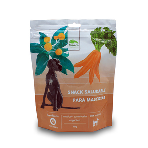 AllGreen Snack Saludable para Perro Receta Matico/Zanahoria, 100 g
