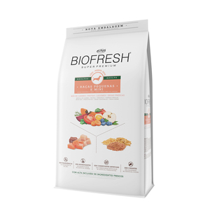 Biofresh Alimento Natural Seco para Perro Adulto Raza Pequeña y Mini, 10.1 kg