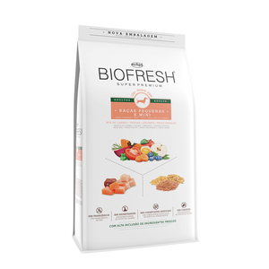 Biofresh Alimento Natural Seco Adulto Raza Pequeña y Mini para Perro, 3 kg