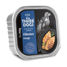 Three Dogs Alimento Natural Húmedo para Cachorro Paté Sabor Pollo, 150 g