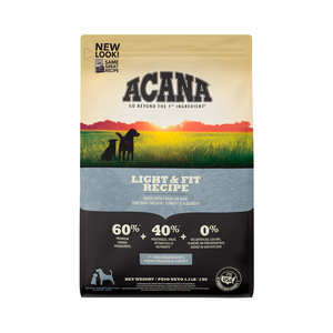 Acana Alimento Natural Seco para Perro Light & Fit Formula, 2 kg Acana Alimento Natural Seco para Perro Light & Fit Formula, 2 kg