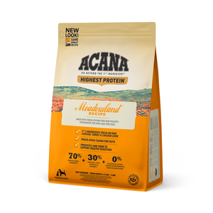 Acana Highest Protein Alimento Natural Seco para Perro Meadowlands, 2 kg