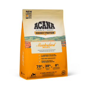 Acana Highest Protein Alimento Natural Seco para Perro Meadowlands, 2 kg