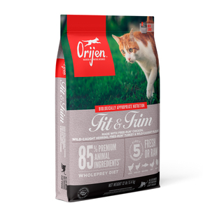 Orijen Alimento Natural Seco para Gato Fit & Trim, 5.4 kg