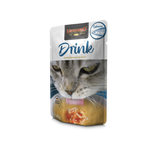 Leonardo Drink Alimento Líquido Complementario para Gato Adulto Receta Salmón, 40 g