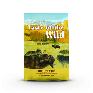 Taste of the Wild High Prairie Alimento Natural para Perro Adulto Receta Bisonte y Venado, 18 kg