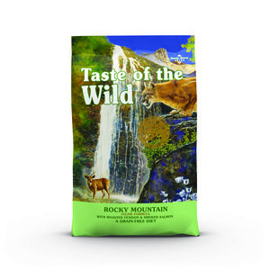 Taste of the Wild Rocky Mountain Alimento Natural para Gato Todas las Etapas de Vida Receta Venado y Salmón, 6kg