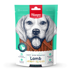 Wanpy Snack de Entrenamiento para Perro Receta Cordero, 100 g
