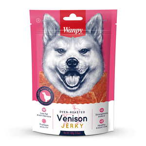 Wanpy Snack de Entrenamiento para Perro Receta Venado, 100 g