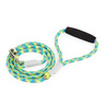 Youly Correa Ligera Diseño Cuerda Reflectante Multicolor para Perro, 1.5 m