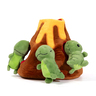 Nisoger Dinosaurs Rompecabezas Diseño Volcán para Perro, Chico Nisoger Dinosaurs Rompecabezas Diseño Volcán para Perro, Chico