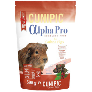 Cunipic Alpha Pro Alimento Completo para Cuyo Todas las Edades, 500 g