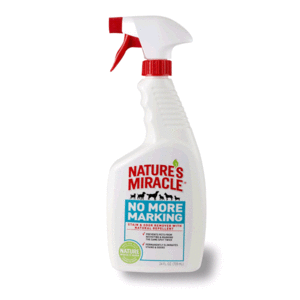Nature's Miracle Limpiador y Repelente Enzimático para Marcaje con Orina de Perro, 709 ml