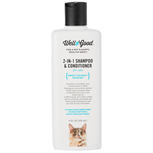 Well & Good Shampoo y Acondicionador 2 en 1 para Gato