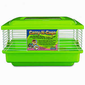 Ware Hábitat Carry-N-Cage para Pequeñas Mascotas, Color Surtido
